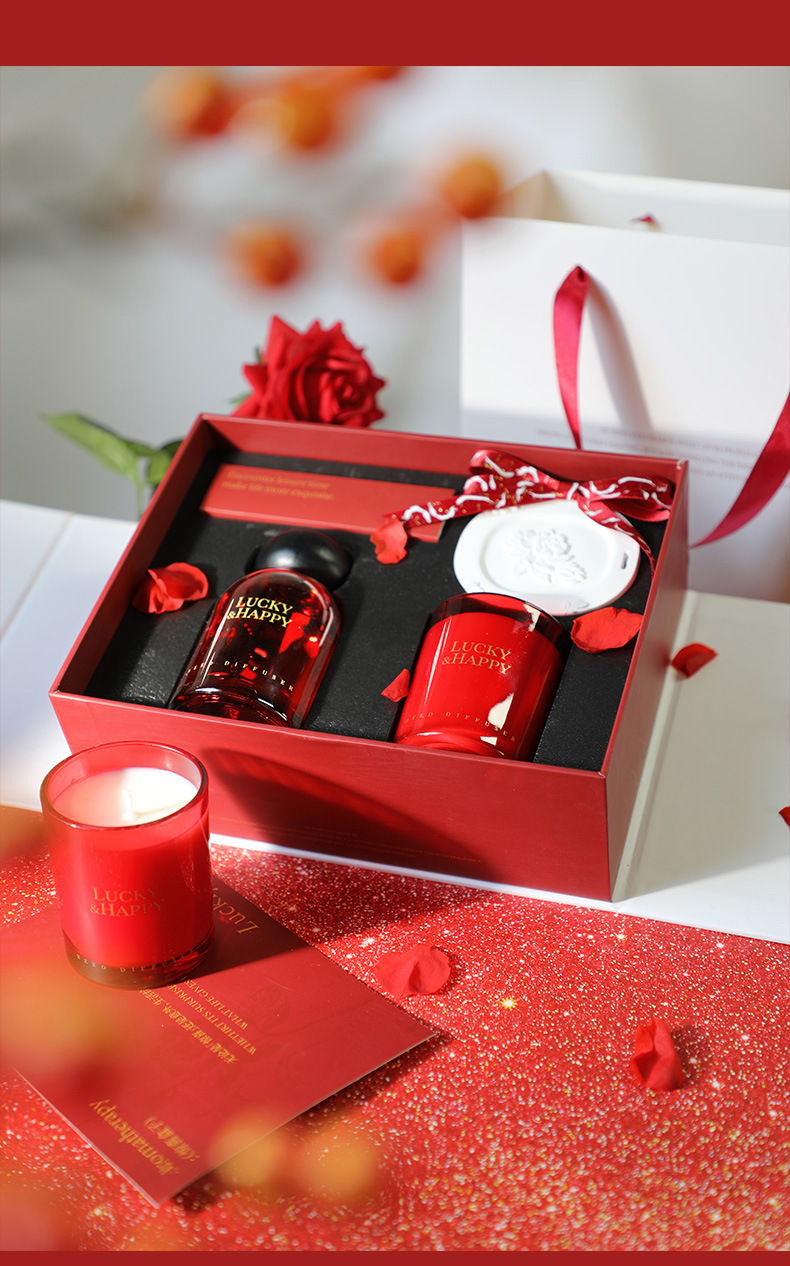Scented Candle Set - Scented candle gift box, household essential