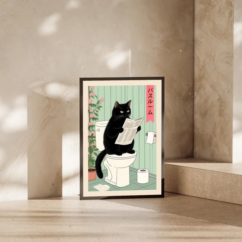 Modern,Retro Interesting Toile - Home Decor Cat 评论和价格