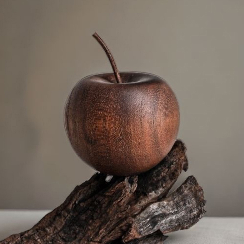1PCS Of Wooden Apple Shaped Es - Home Decor Essentials 评论和价格