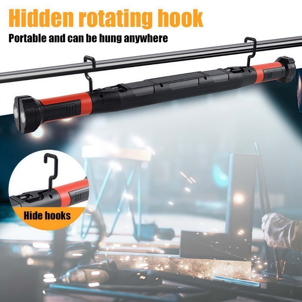 COB LED Work Light USB Recharg - Led Strip Lights 评论和价格