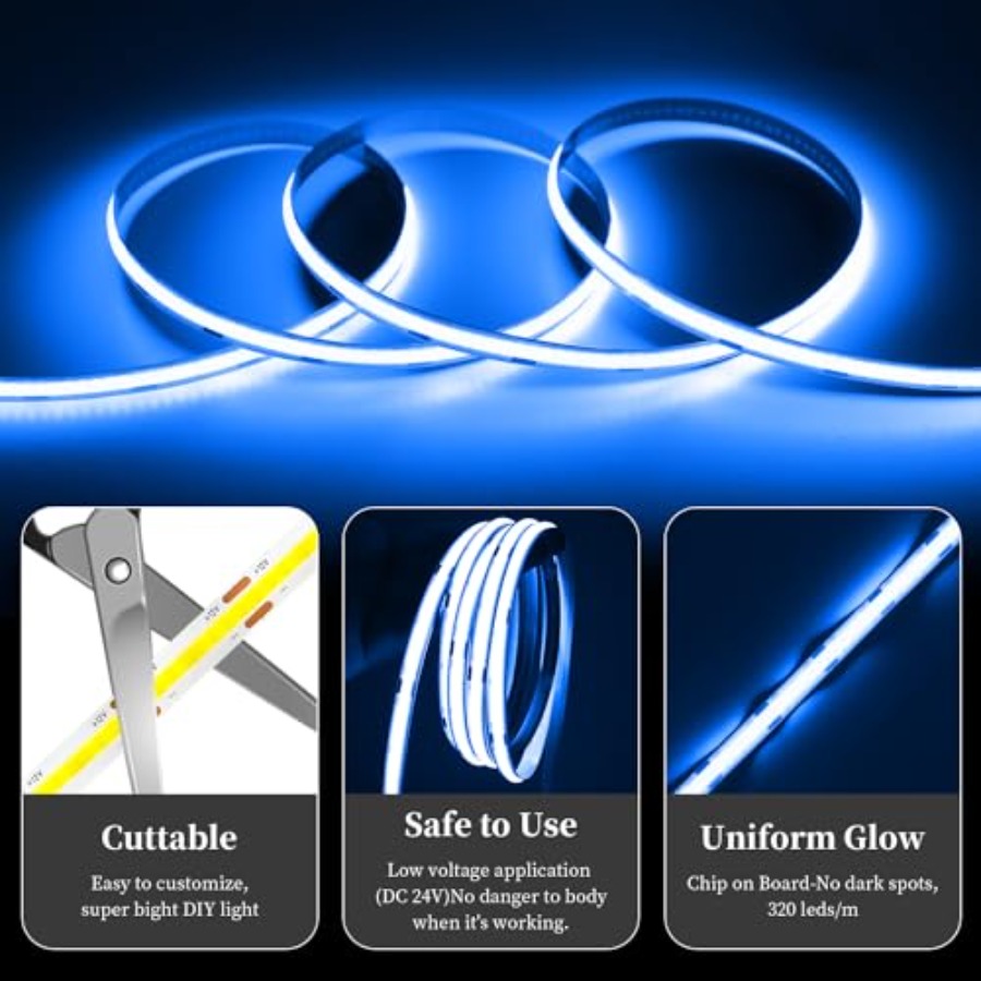 32.8ft/10M COB LED Light Strip - Led Strip Lights 评论和价格