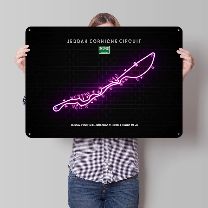 Jeddah Corniche Circuit 3D Tex - Home Decor Jeddah 评论和价格