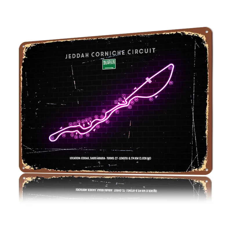 Jeddah Corniche Circuit 3D Tex - Home Decor Jeddah 评论和价格