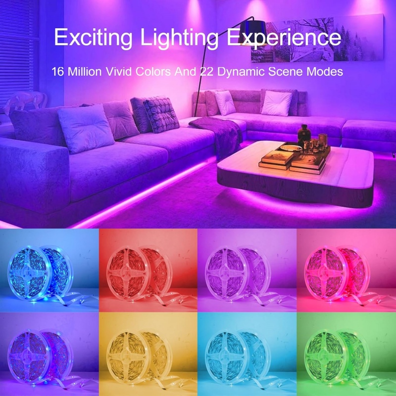 DC 5V USB LED Strip Lights APP - Led Strip Lights 评论和价格