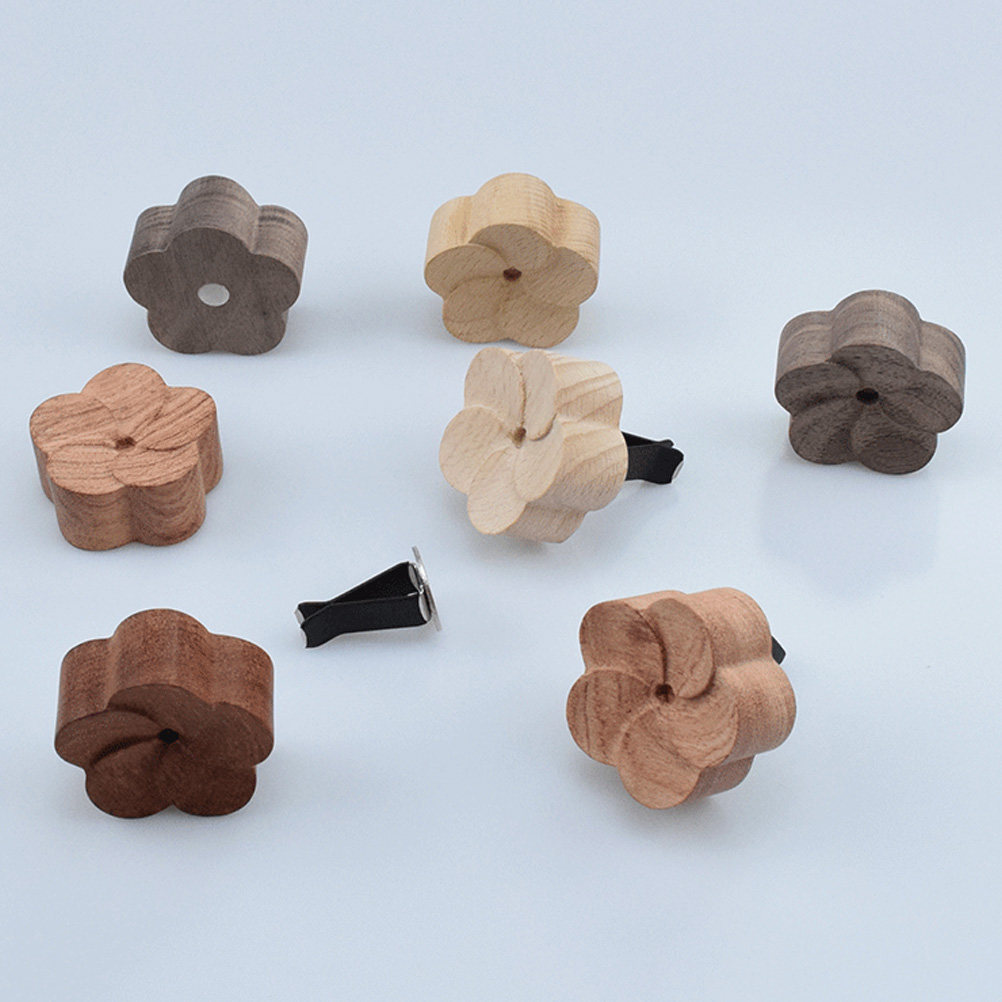 3Pcs Natural Wooden Essential  - Home Decor Essentials 评论和价格