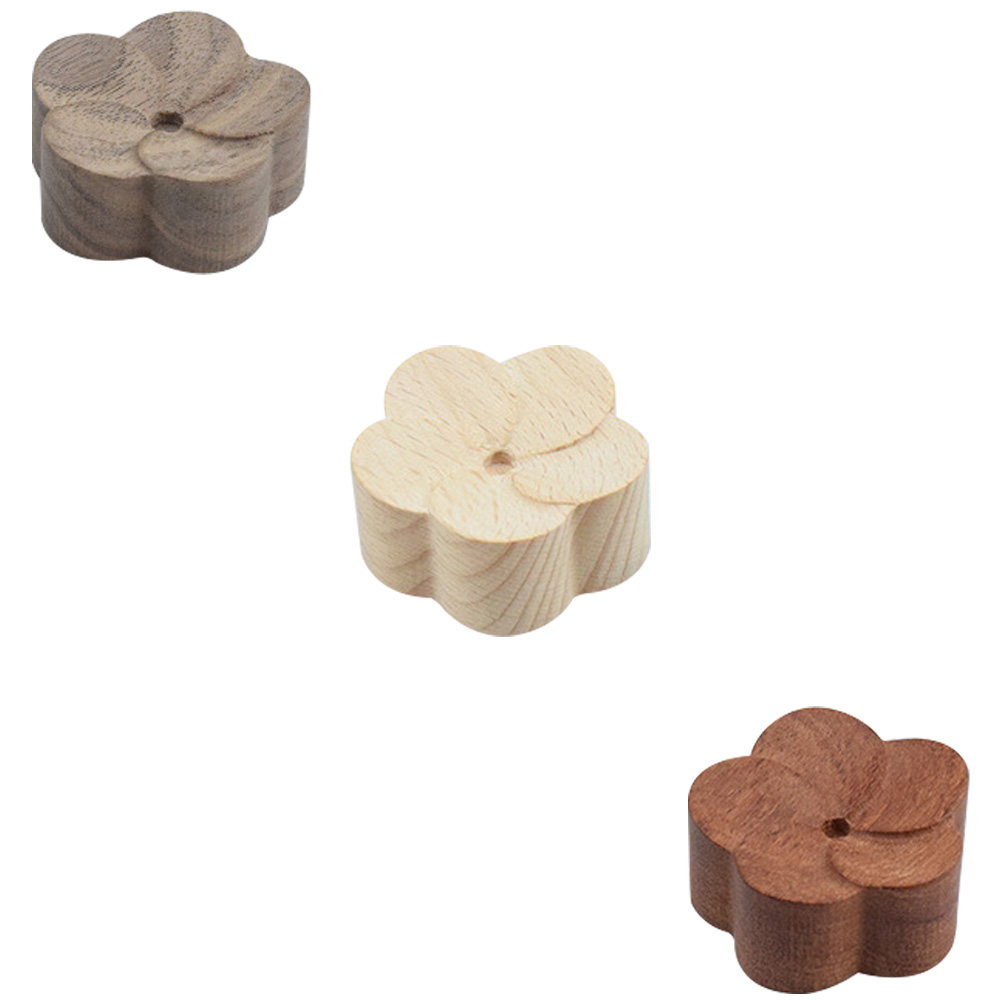 3Pcs Natural Wooden Essential  - Home Decor Essentials 评论和价格