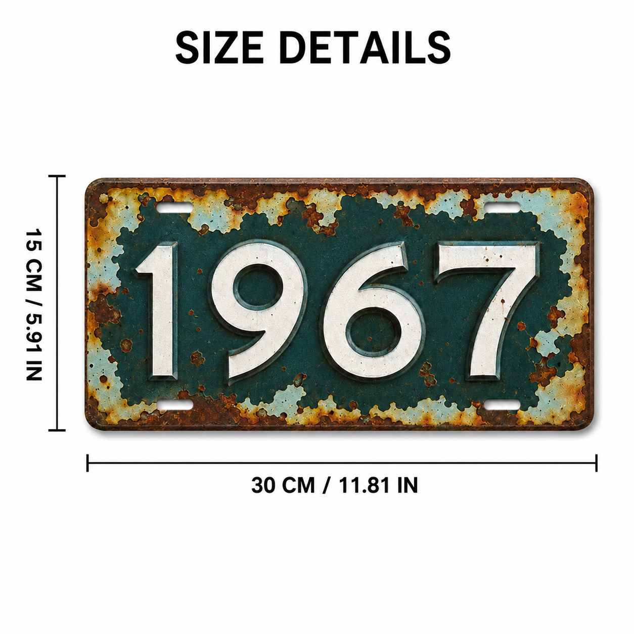 2D Flat Vintage Sign, Decorati - Home Decor Jeddah 评论和价格