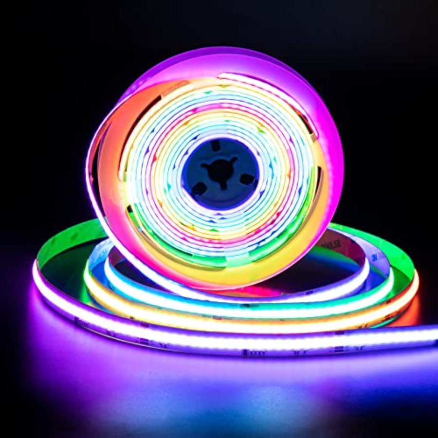RGB Smart IC COB LED Strip Lig - Led Strip Lights 评论和价格