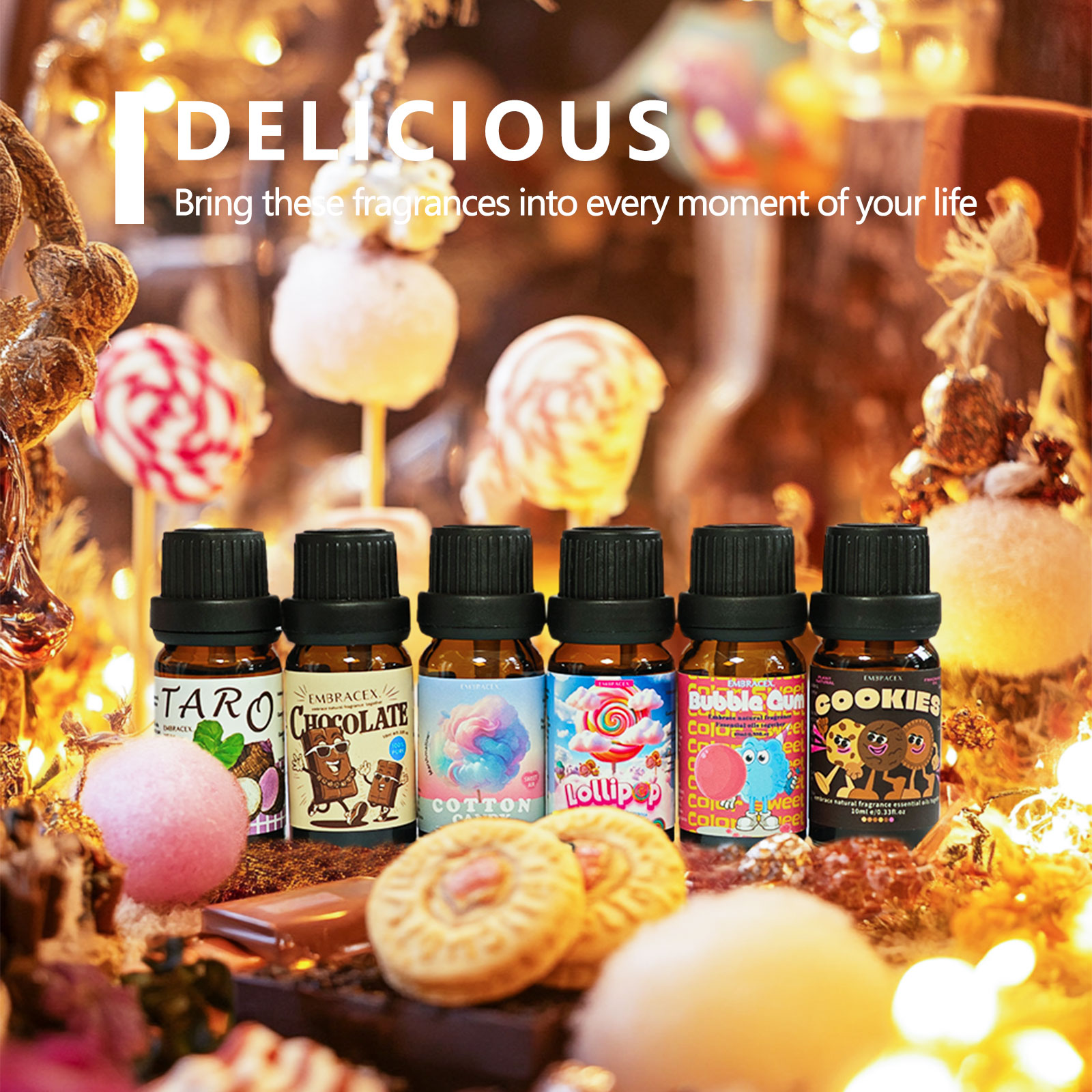 6PC/1Set Delicious Essential O - Home Decor Essentials 评论和价格