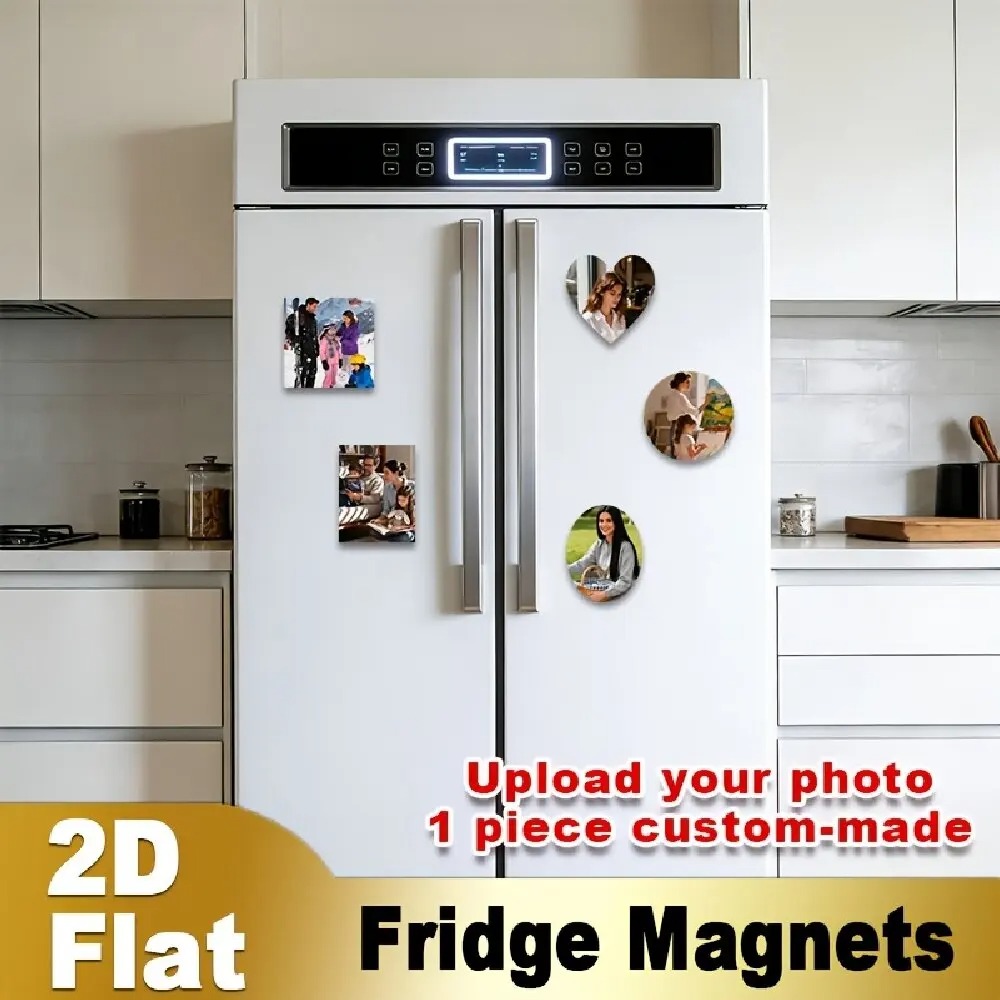 Custom Photo Fridge Magnet 2D  - Home Decor Kitchen 评论和价格
