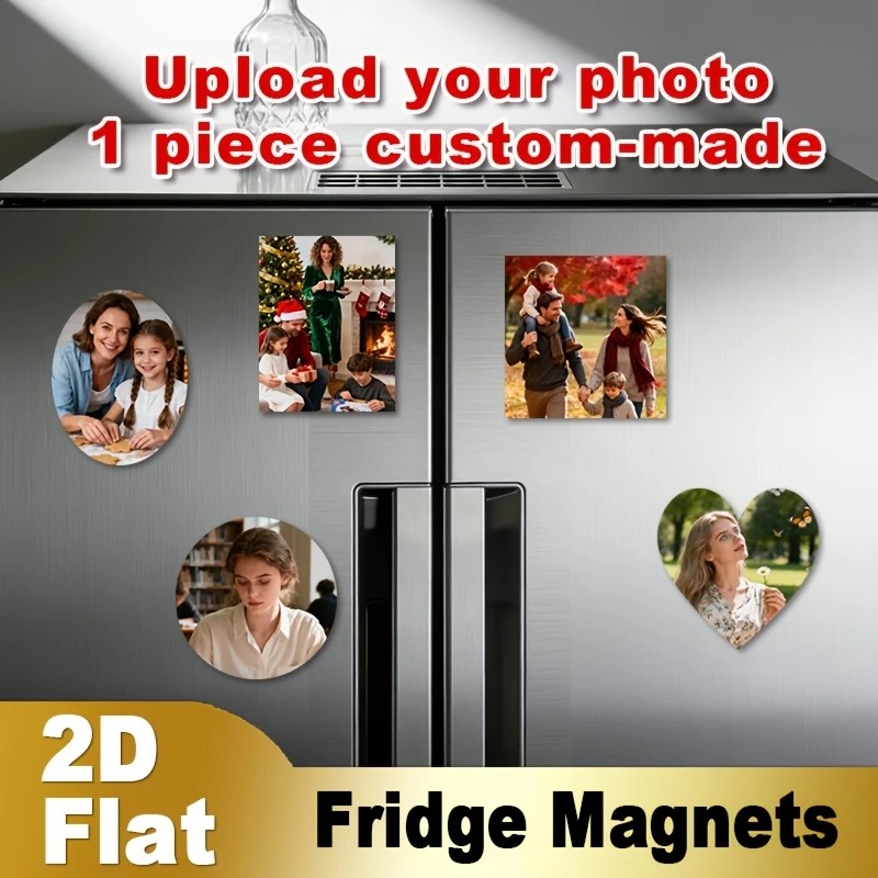 Custom Photo Fridge Magnet 2D  - Home Decor Kitchen 评论和价格