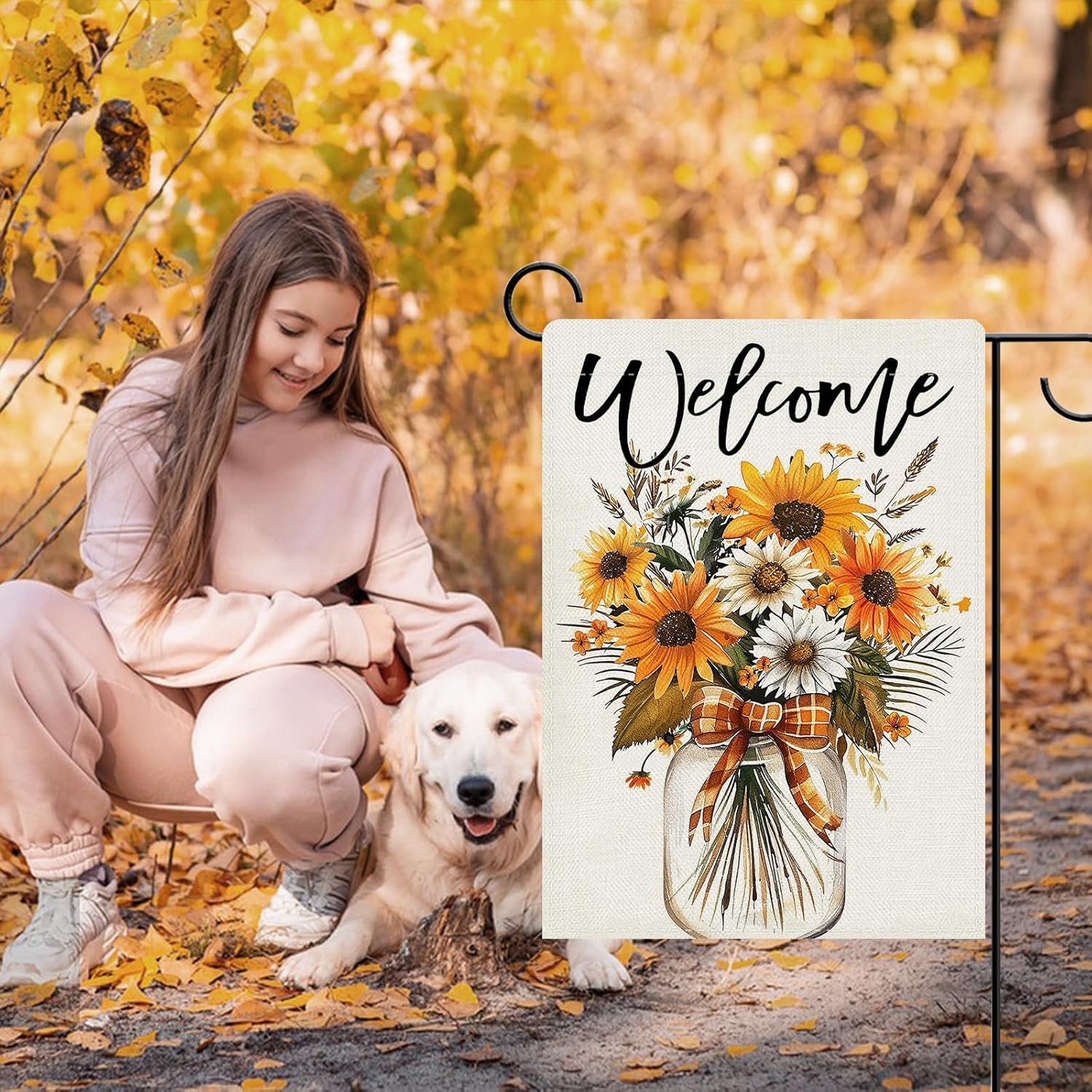 Dyrenson Welcome Fall Flower D - Home Decor Daisy 评论和价格