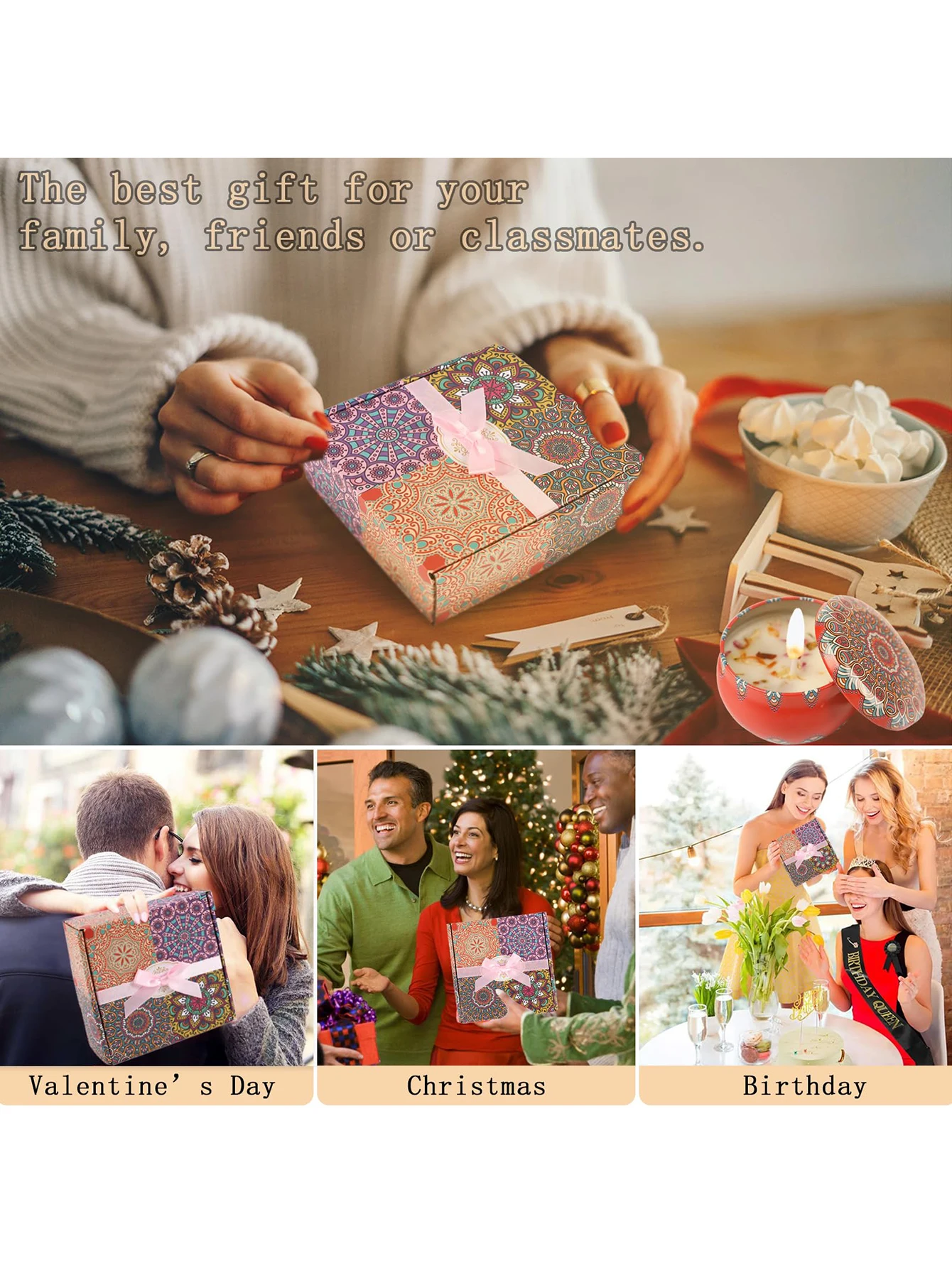 4pcs/set, Scented Candles Gift - Scented Candle Set 评论和价格