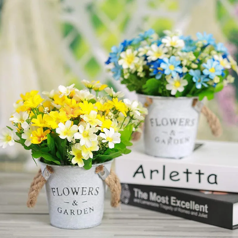32cm Artificial Flower Jumping - Home Decor Daisy 评论和价格