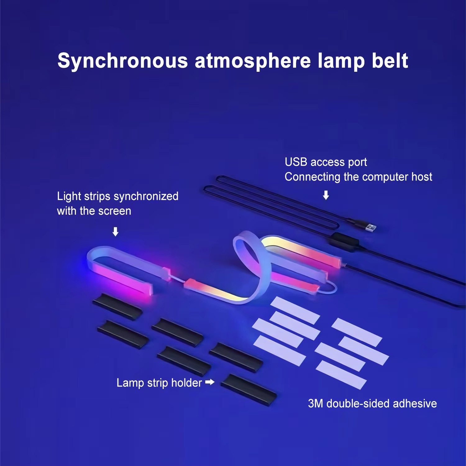 RGB Gaming Lights Strip Monito - Led Strip Lights 评论和价格