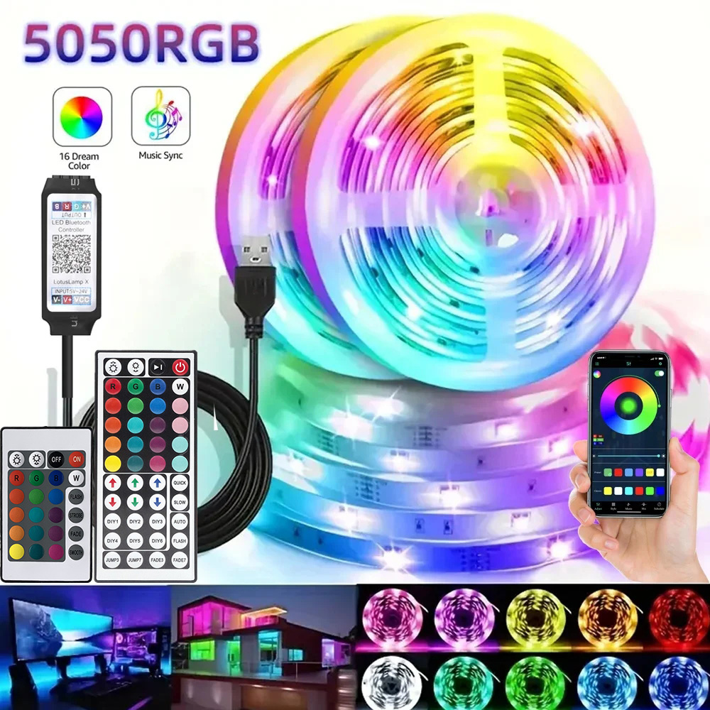 Smart RGB LED Gaming Light Str - Led Strip Lights 评论和价格
