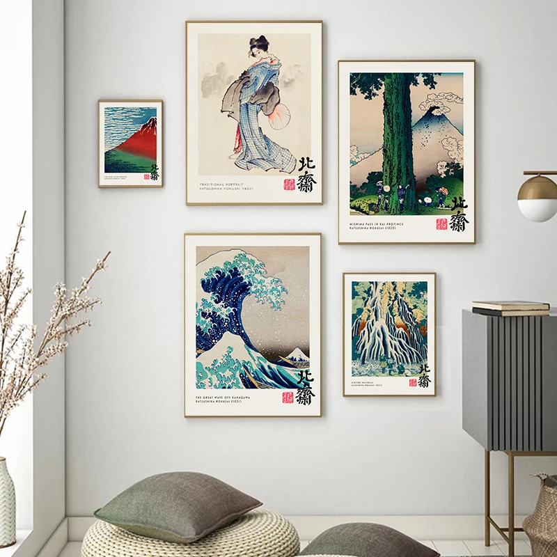 The Great Wave Katsushika Hoku - Home Decor Exhibition 评论和价格