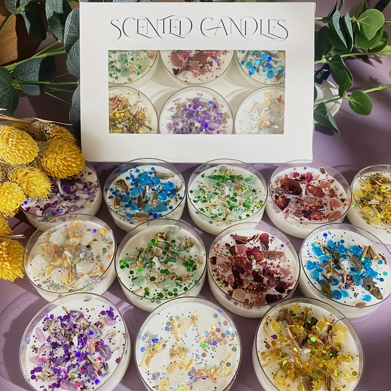 Set of 6 Scented Candles Fragr - Scented Candle Set 评论和价格