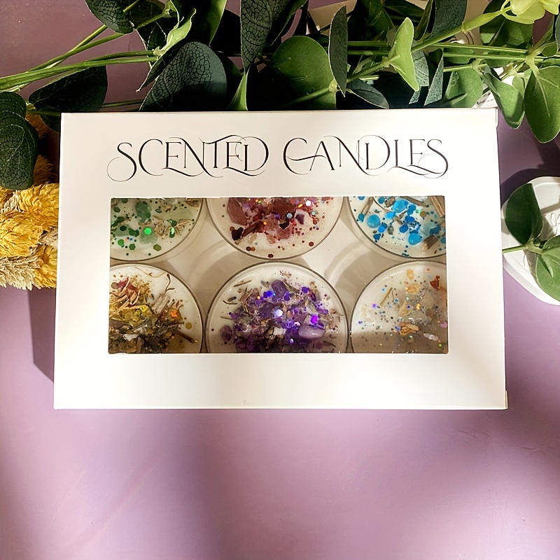 Set of 6 Scented Candles Fragr - Scented Candle Set 评论和价格