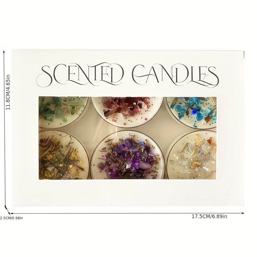 Set of 6 Scented Candles Fragr - Scented Candle Set 评论和价格