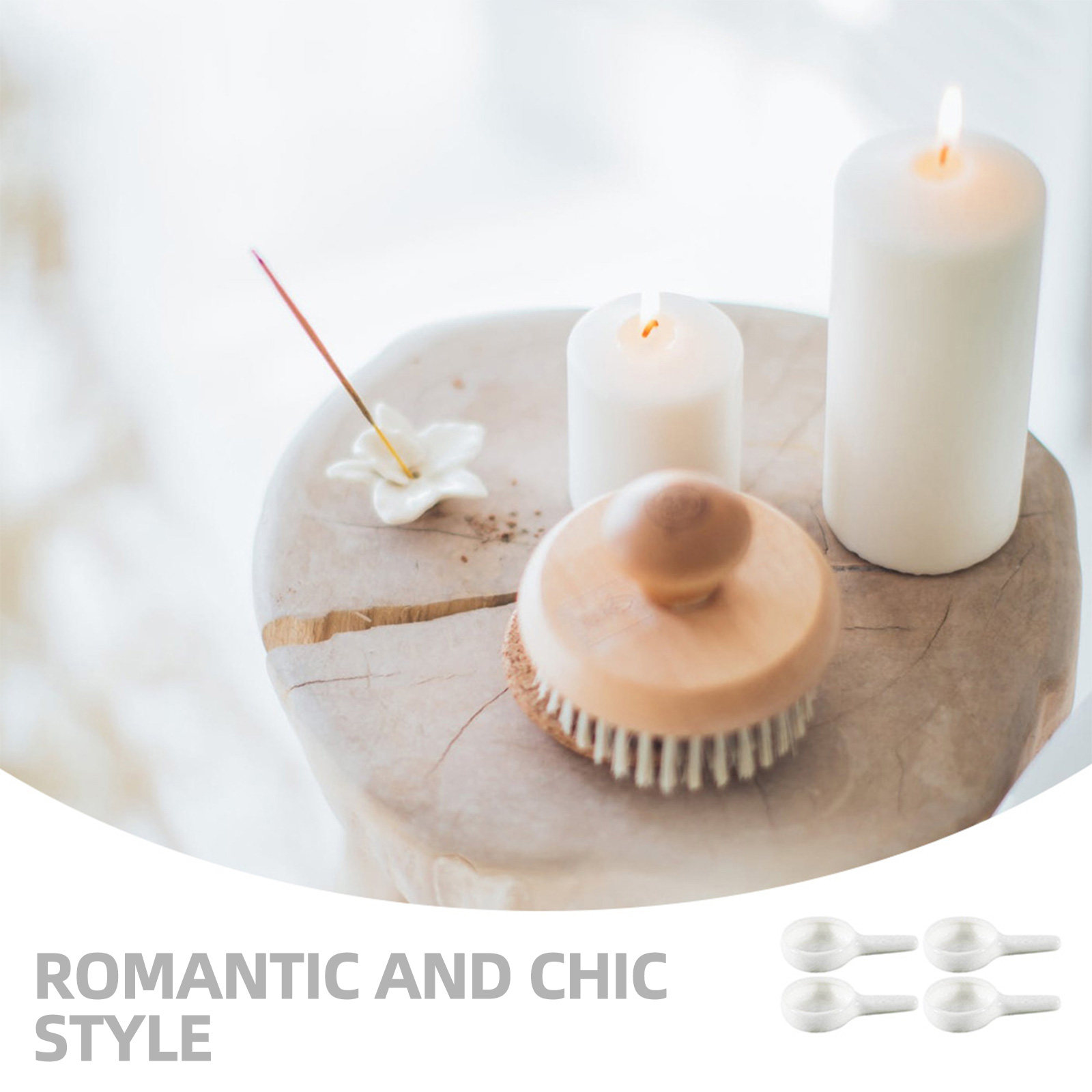 4Pcs Premium Ceramic Burner Tr - Home Decor Essentials 评论和价格