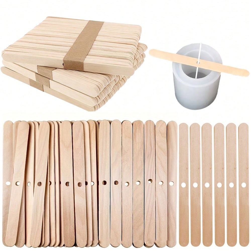 5/10/20/30/50pcs Wooden Candle - Scented Candle Set 评论和价格