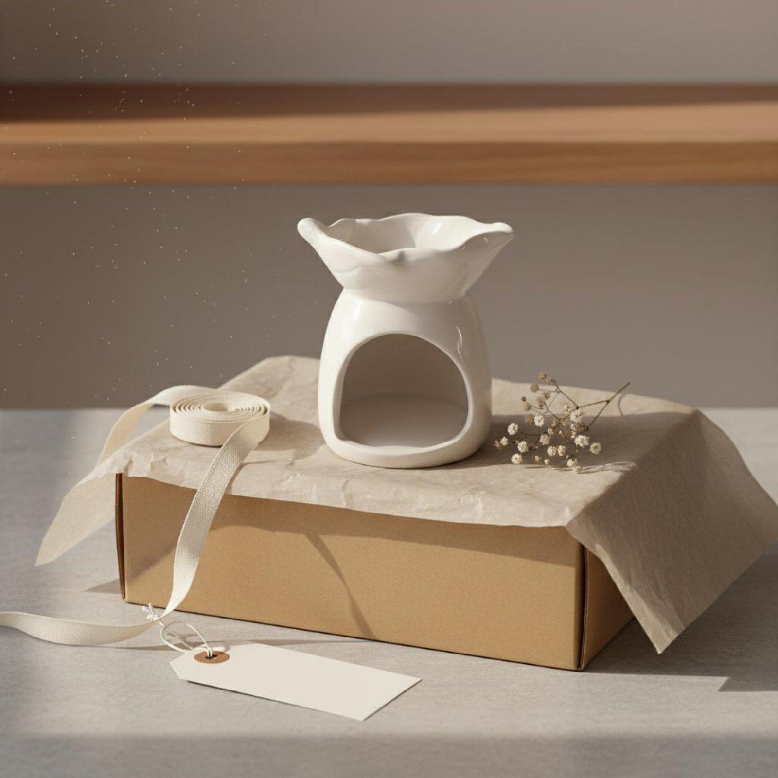 Ceramic Scented Candle Holder  - Home Decor Essentials 评论和价格