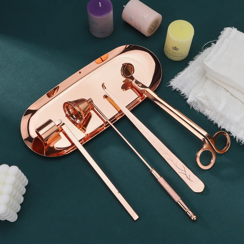 5-1 Candle Care Kit Stainless  - Scented Candle Set 评论和价格