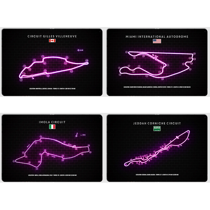 Gilles Villeneuve,Miami Grand  - Home Decor Jeddah 评论和价格
