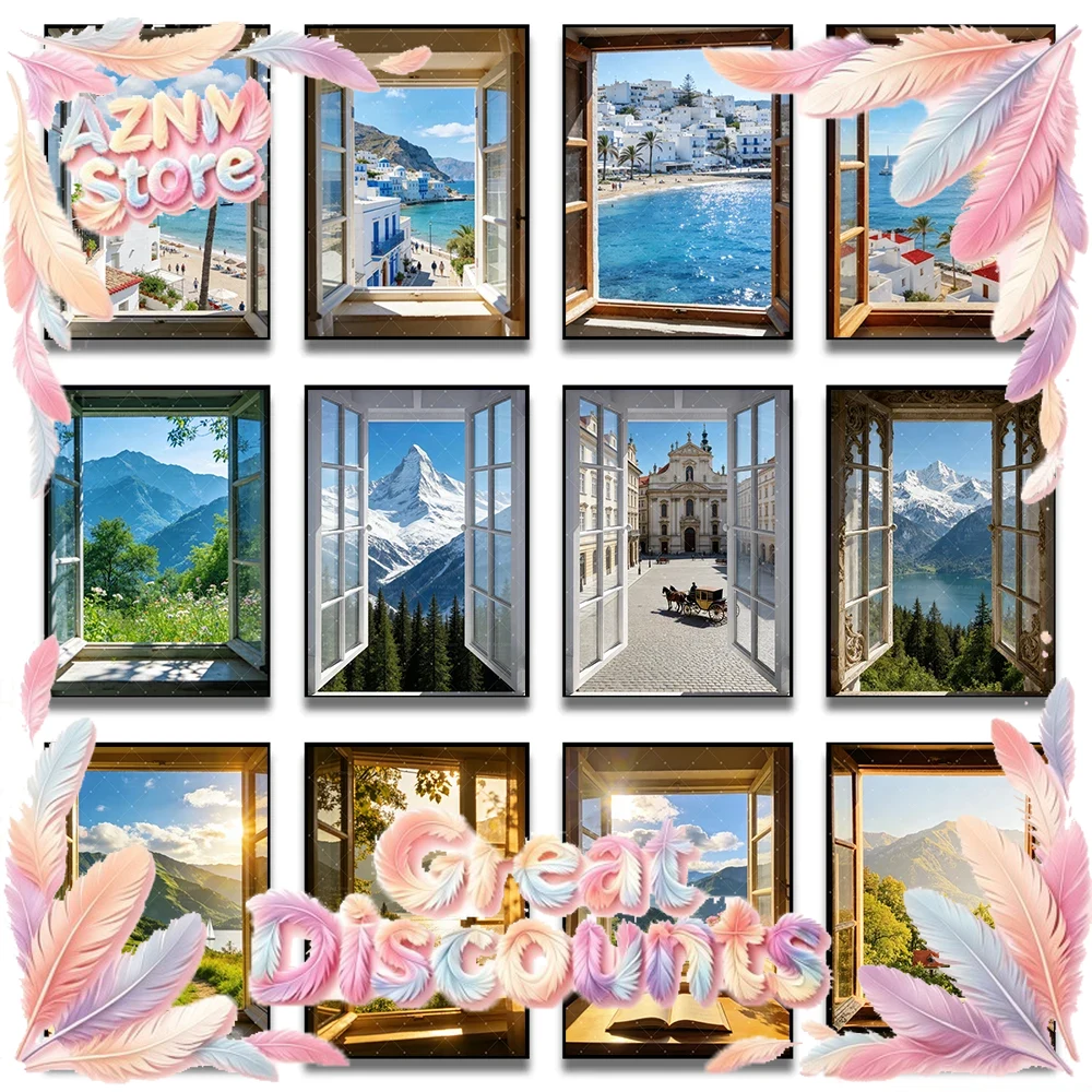 Open Window Poster Print For L - Home Decor Exhibition 评论和价格