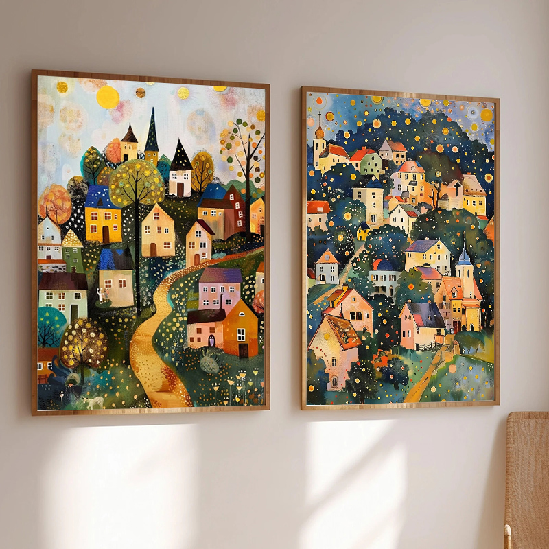 Floral Garden Village Night Tr - Home Decor Exhibition 评论和价格